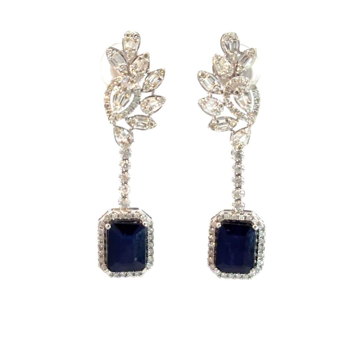 Elegant Sapphire earrings