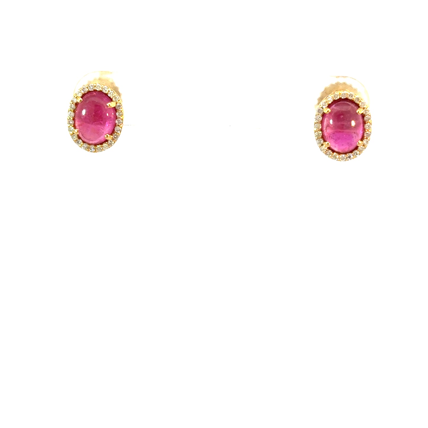 Pink tourmaline with Diamond