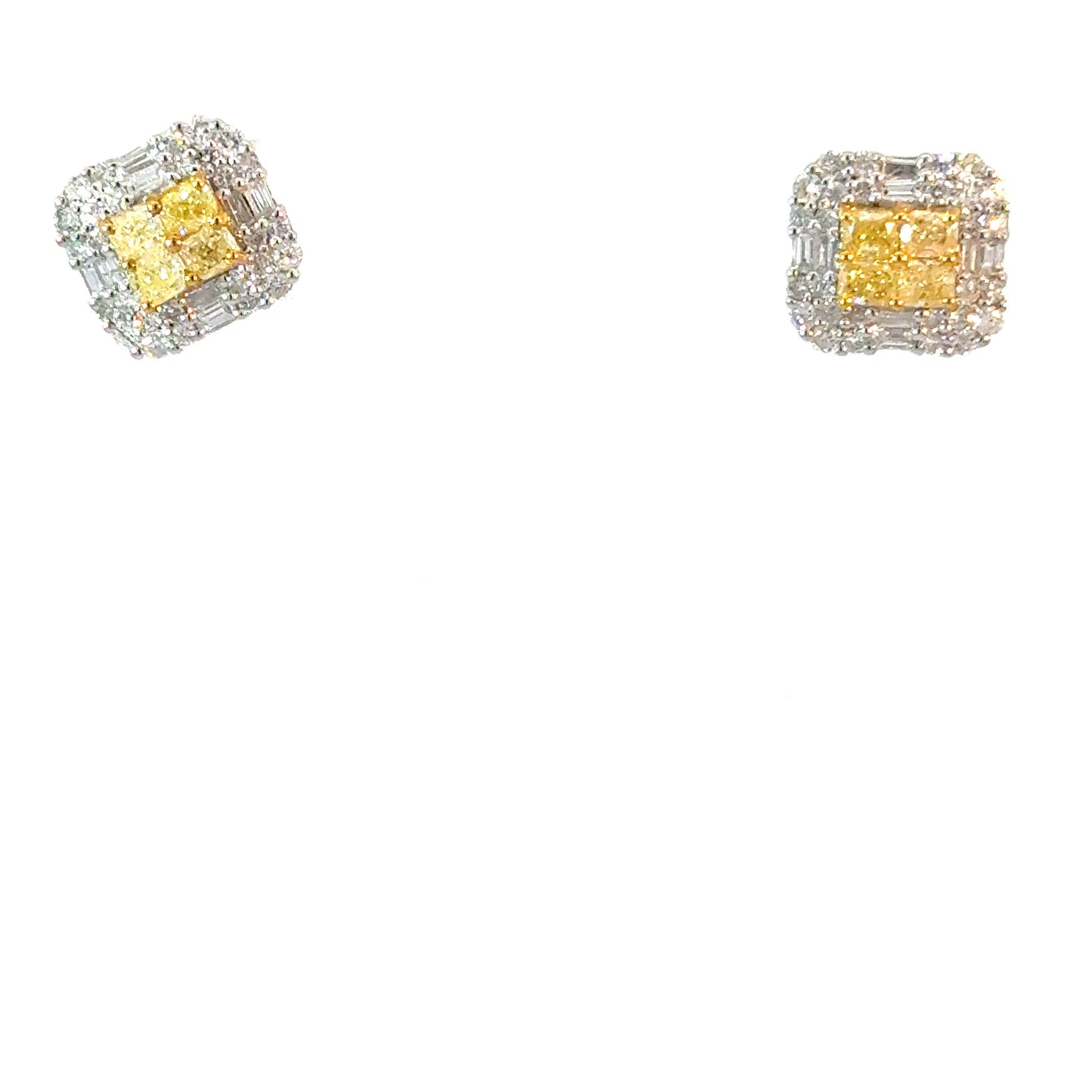 Elegant Yellow Studs
