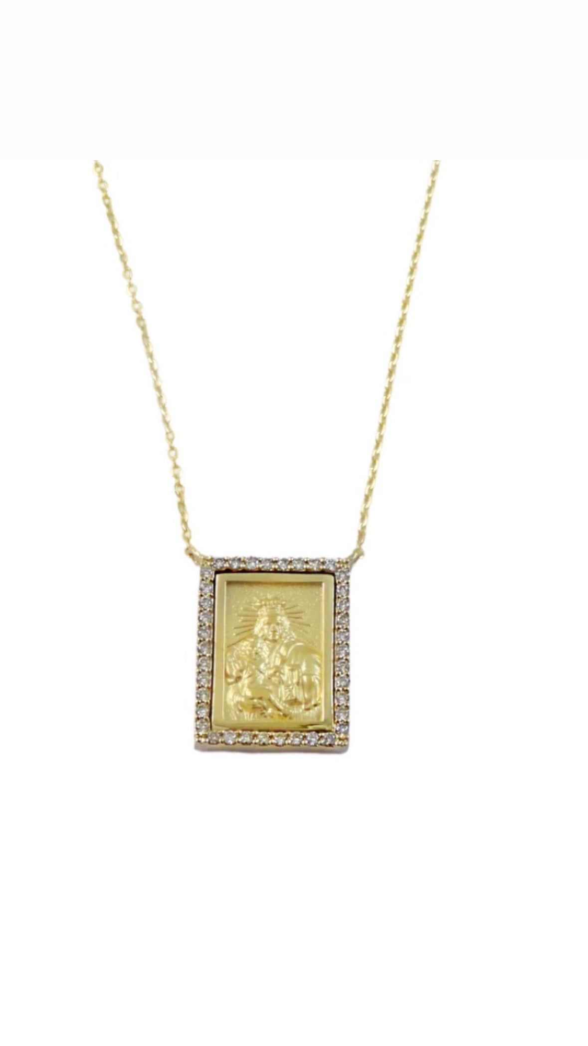 Diamond Scapular Medal