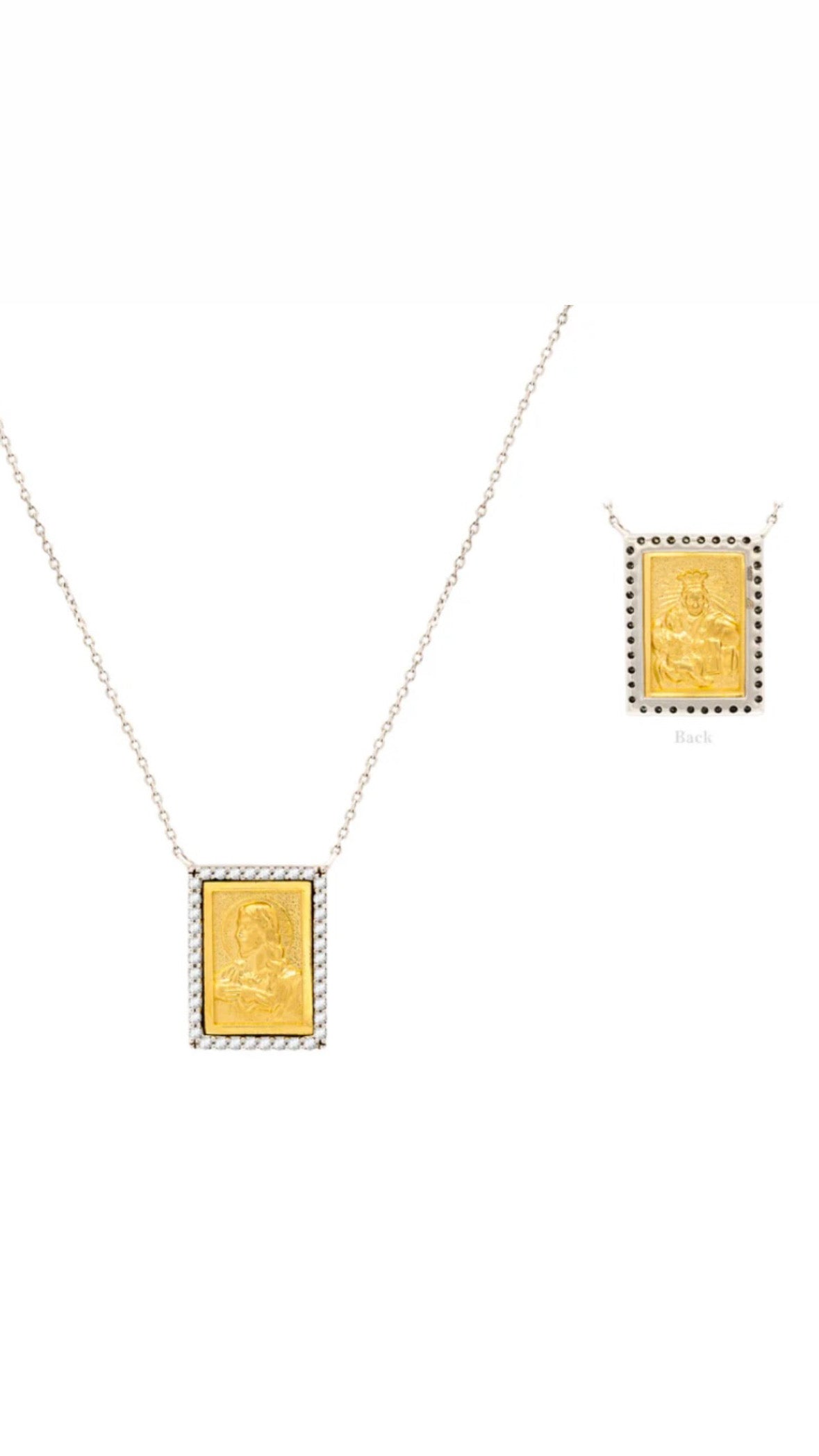 Diamond Scapular Medal