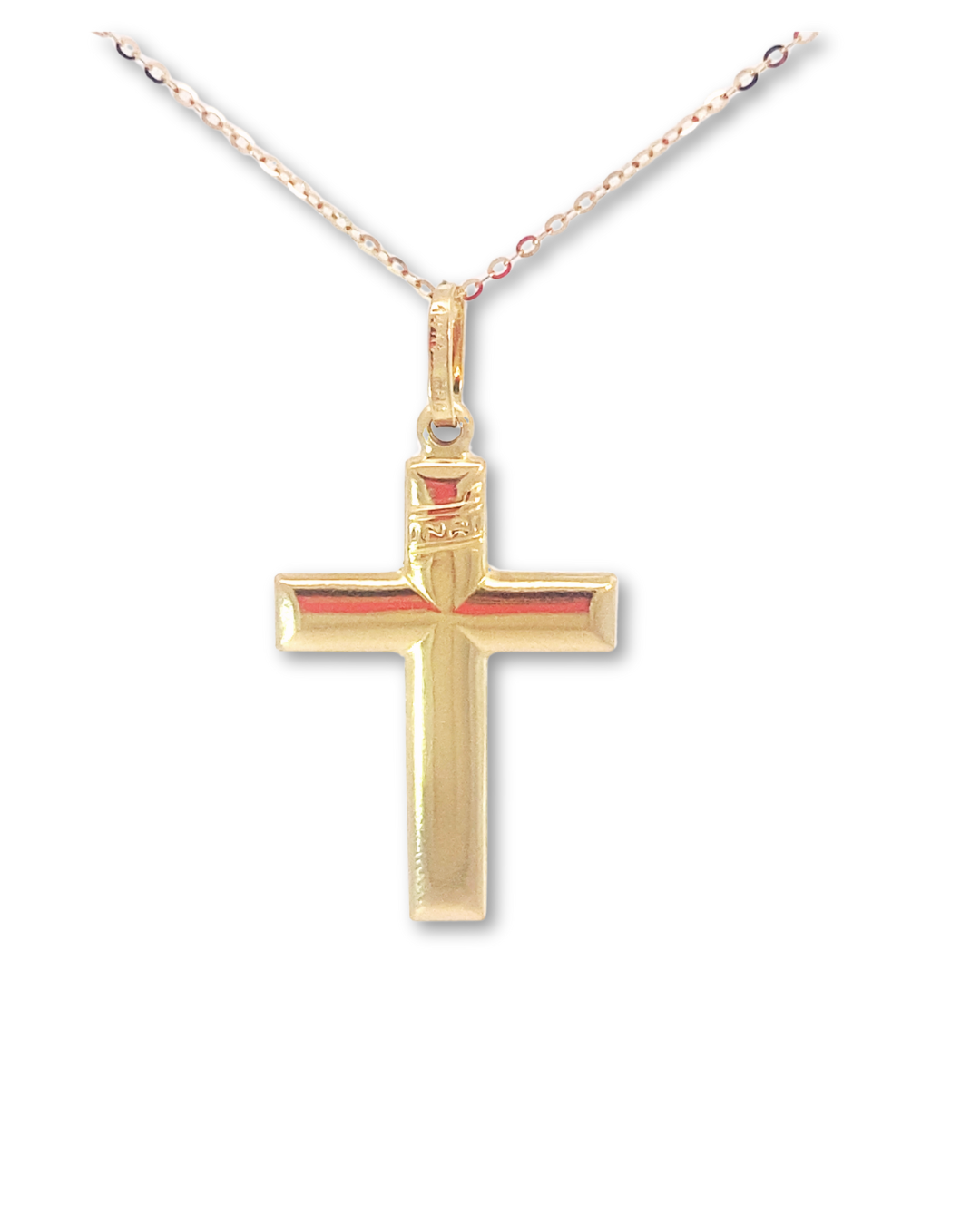 Cross Pendant with necklace