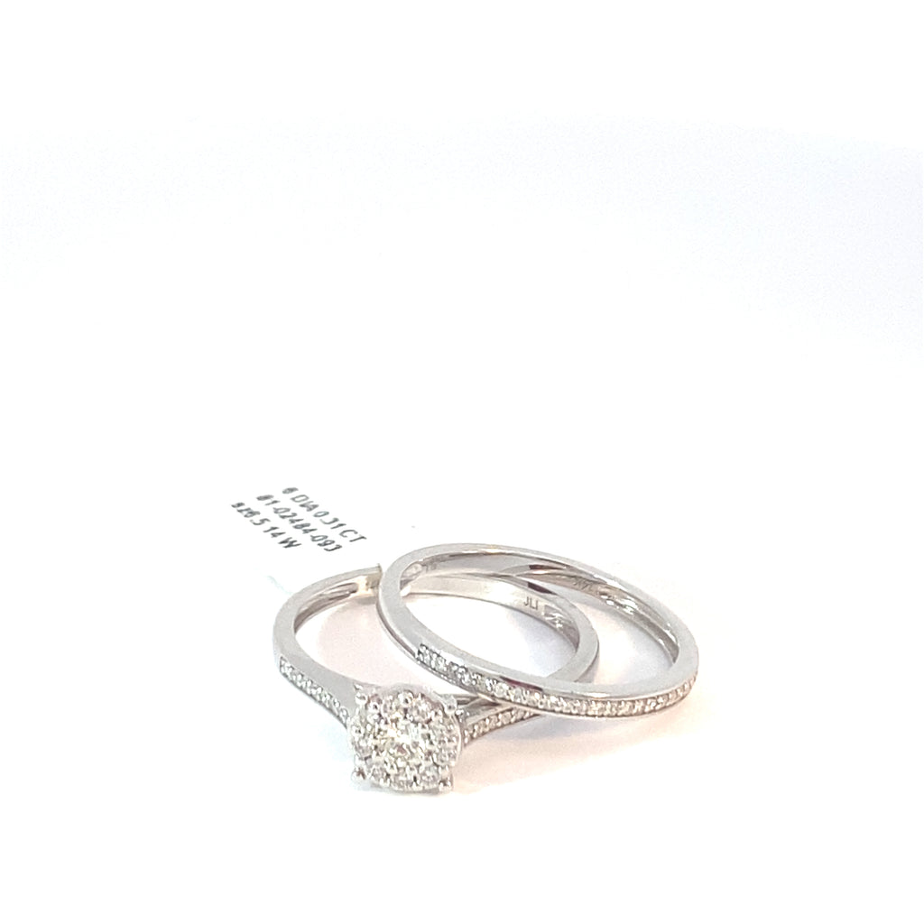 MultiDiamond Round Ring