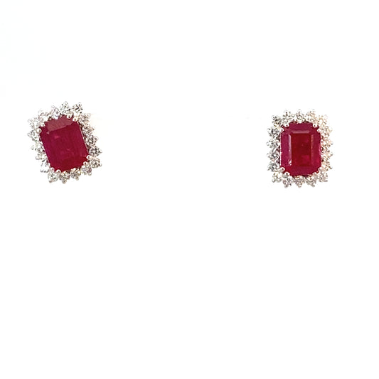 Imperial Ruby Earrings