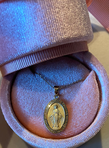 15mm Oval Miraculous Medal