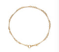 Alternating Paperclip & Rolo Link Necklace