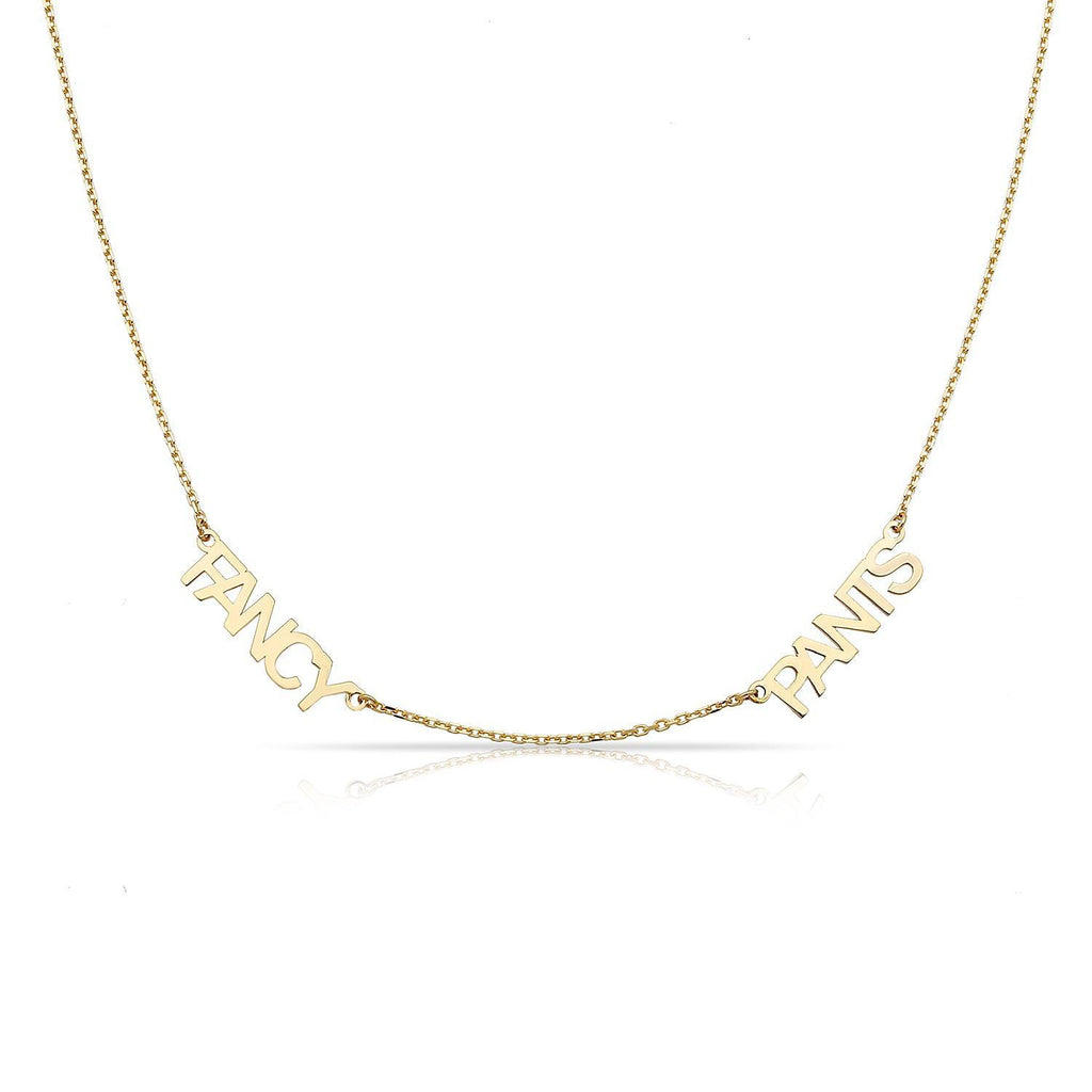 Two name necklace