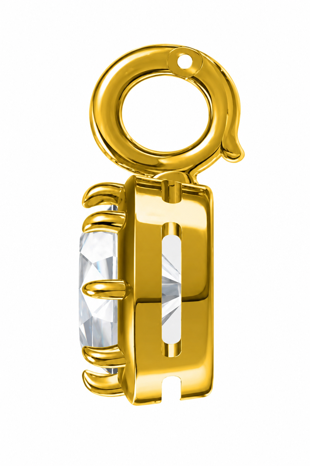Oval charm