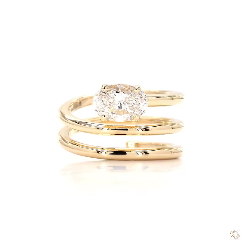 Loopy Oval ring
