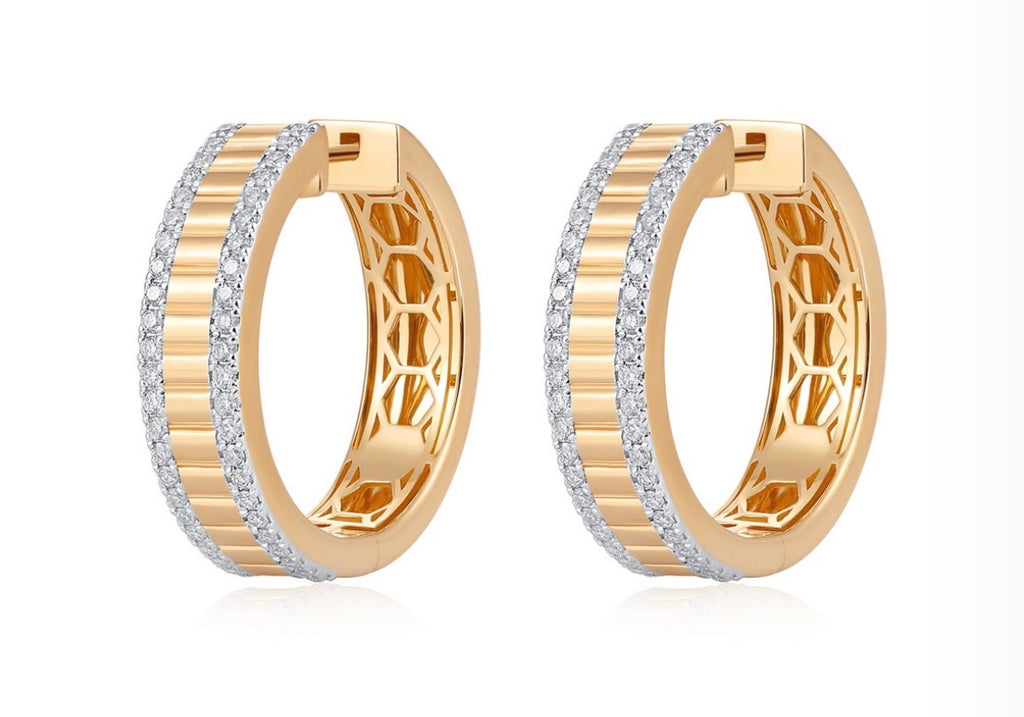 Lumière Diamond Hoops