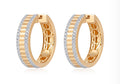 Lumière Diamond Hoops