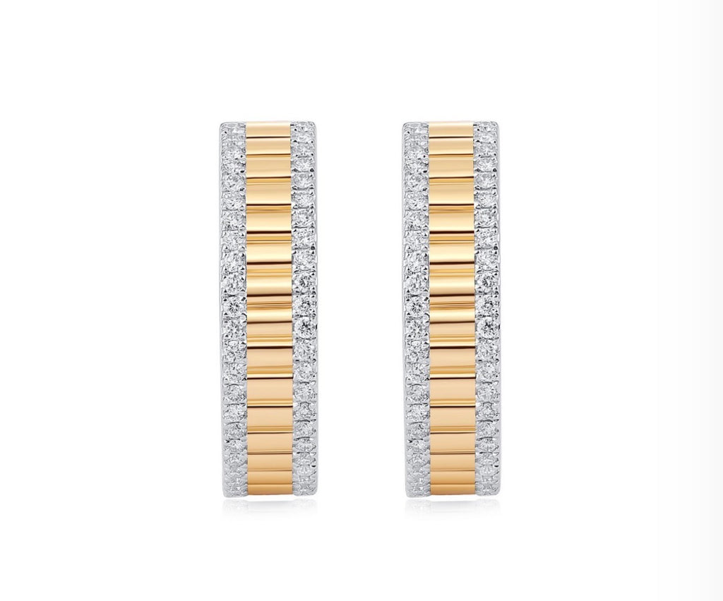 Lumière Diamond Hoops