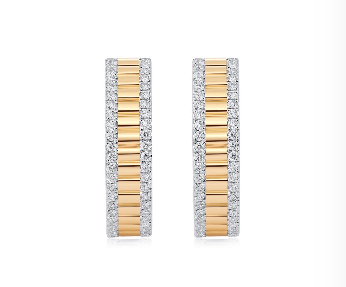 Lumière Diamond Hoops