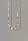 7ct Lab Diamond Bezel Tennis Necklace