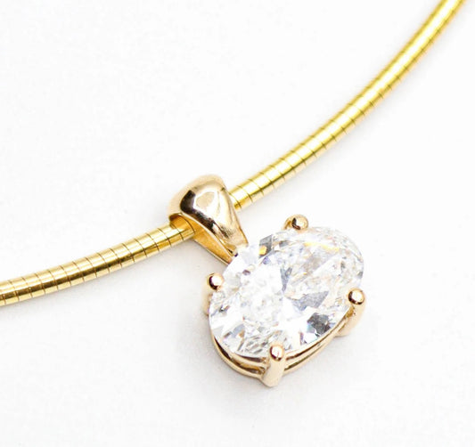 Oval lab Diamond