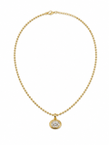 2CT Oval Lab Diamond Bezel Pendant Necklace