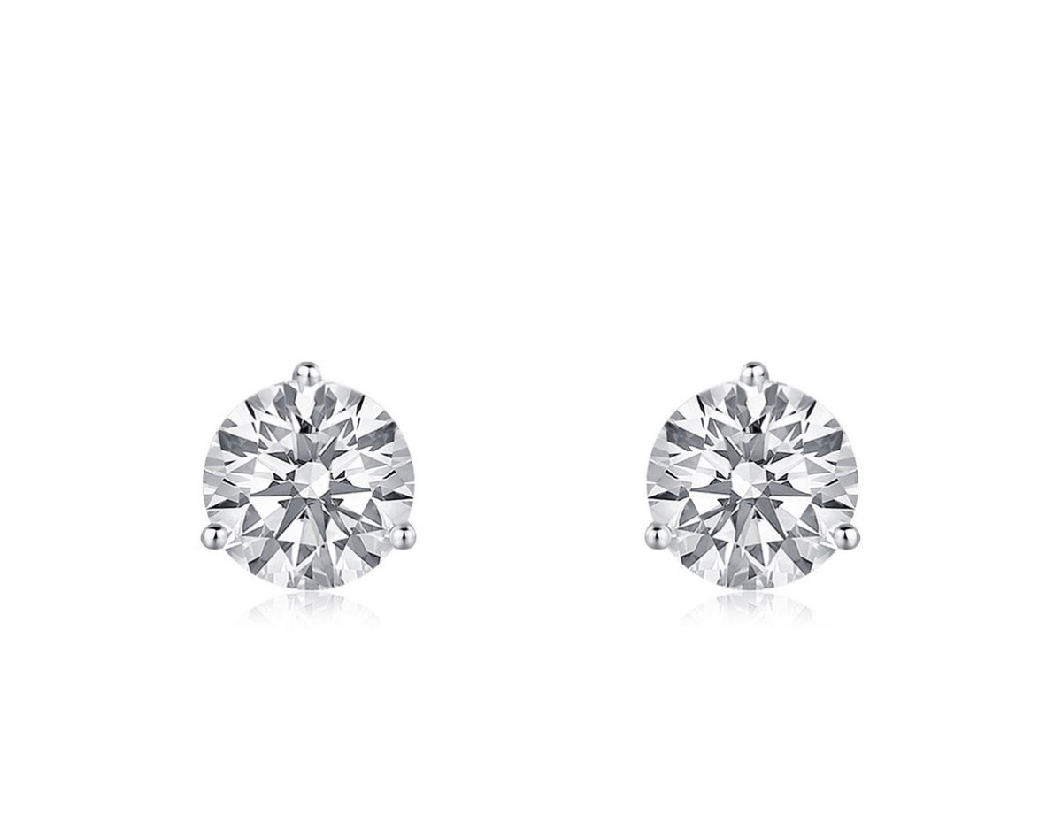 LAB Diamond Studs 4ctw