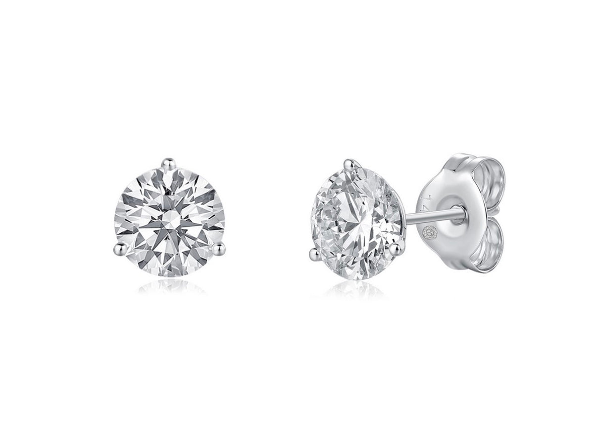 LAB Diamond Studs 4ctw