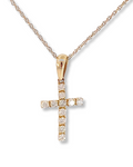 Diamond Cross Necklace