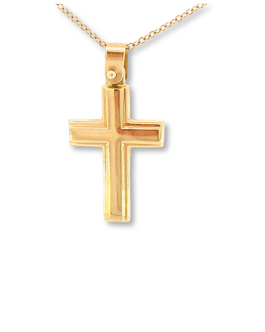 Cross Pendant with necklace