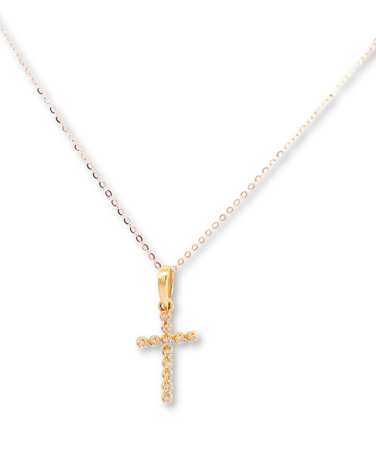 Diamond Cross Necklace