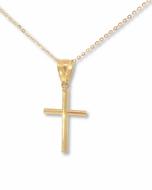 Cross Pendant with necklace