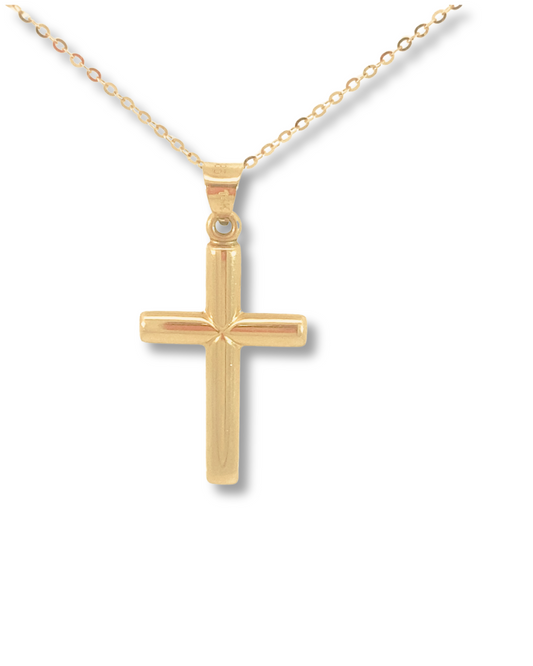 Cross Pendant with necklace