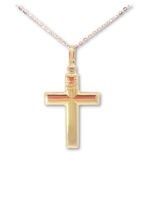 Cross Pendant with necklace
