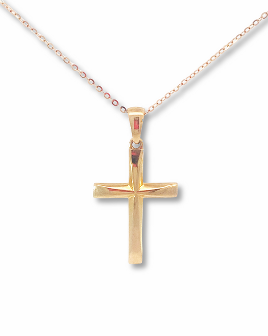 Cross Pendant with necklace
