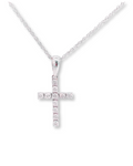 Diamonds Cross Necklace