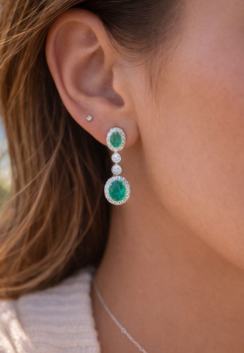 Elegant Vintage Studs