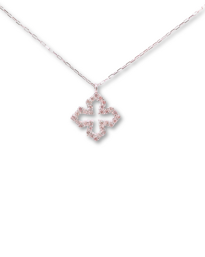 DIAMOND CROSS NECKLASE