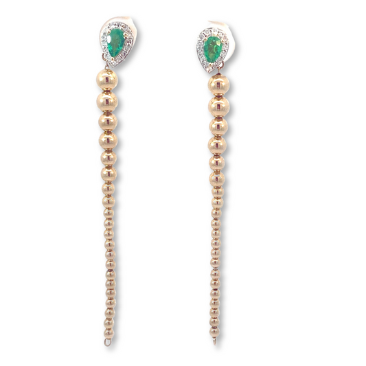 Emma Emerald Earrings