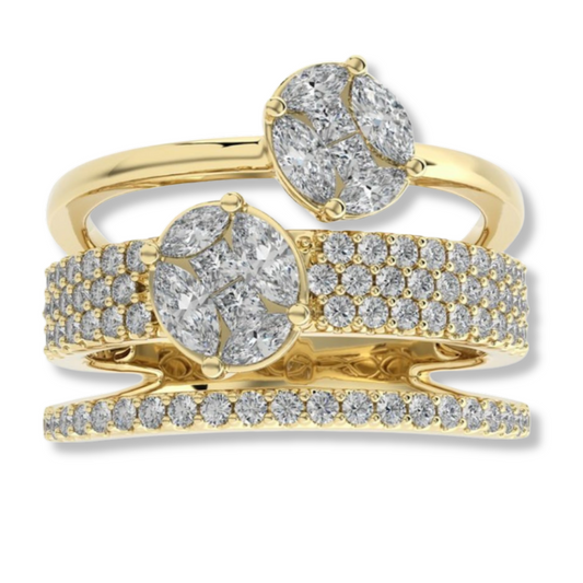 MultiDiamond Ring