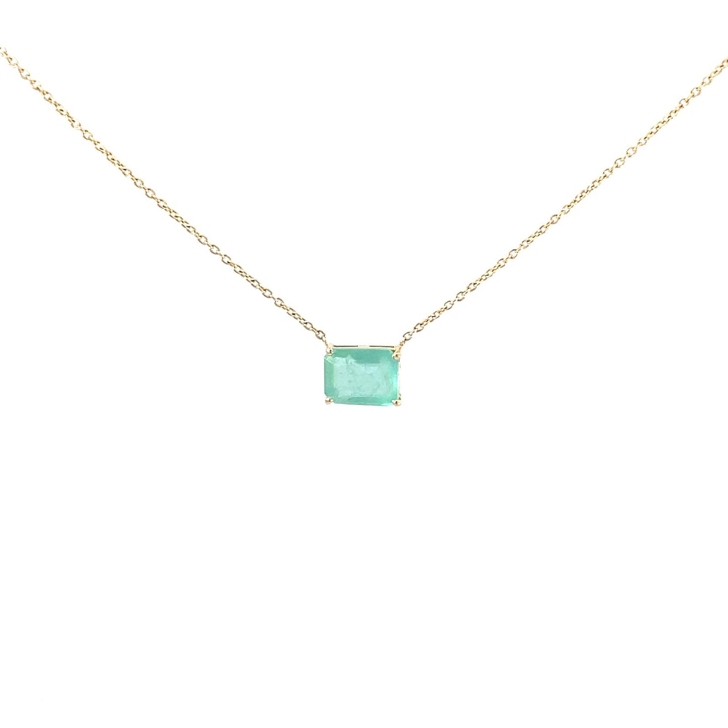 Square Gemma Necklace