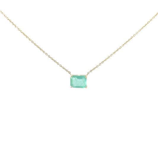 Square Gemma Necklace