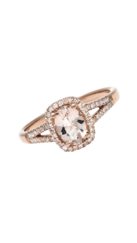 Morganite Ring