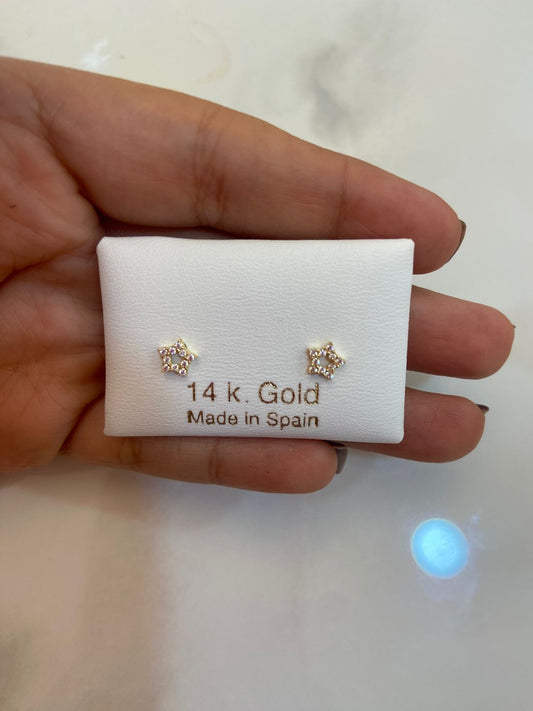 Star earrings