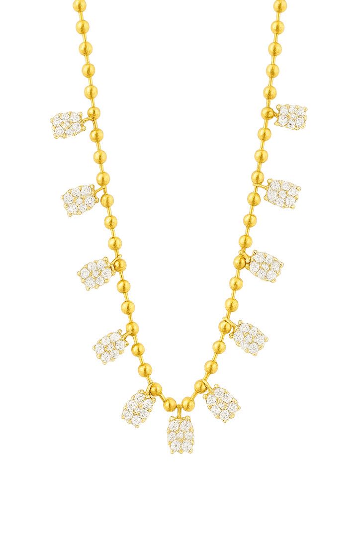 Elegant Multidiamond Necklace