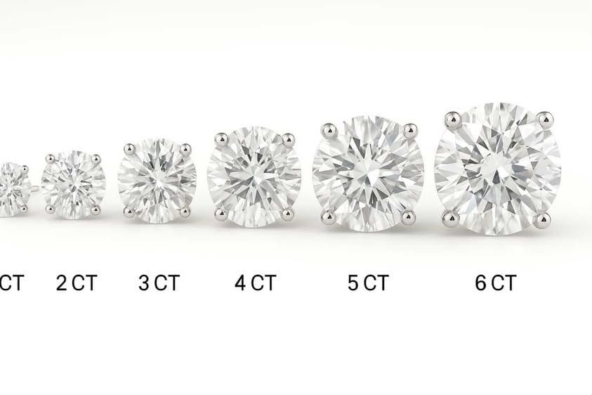 Solitaire Studs 4CT