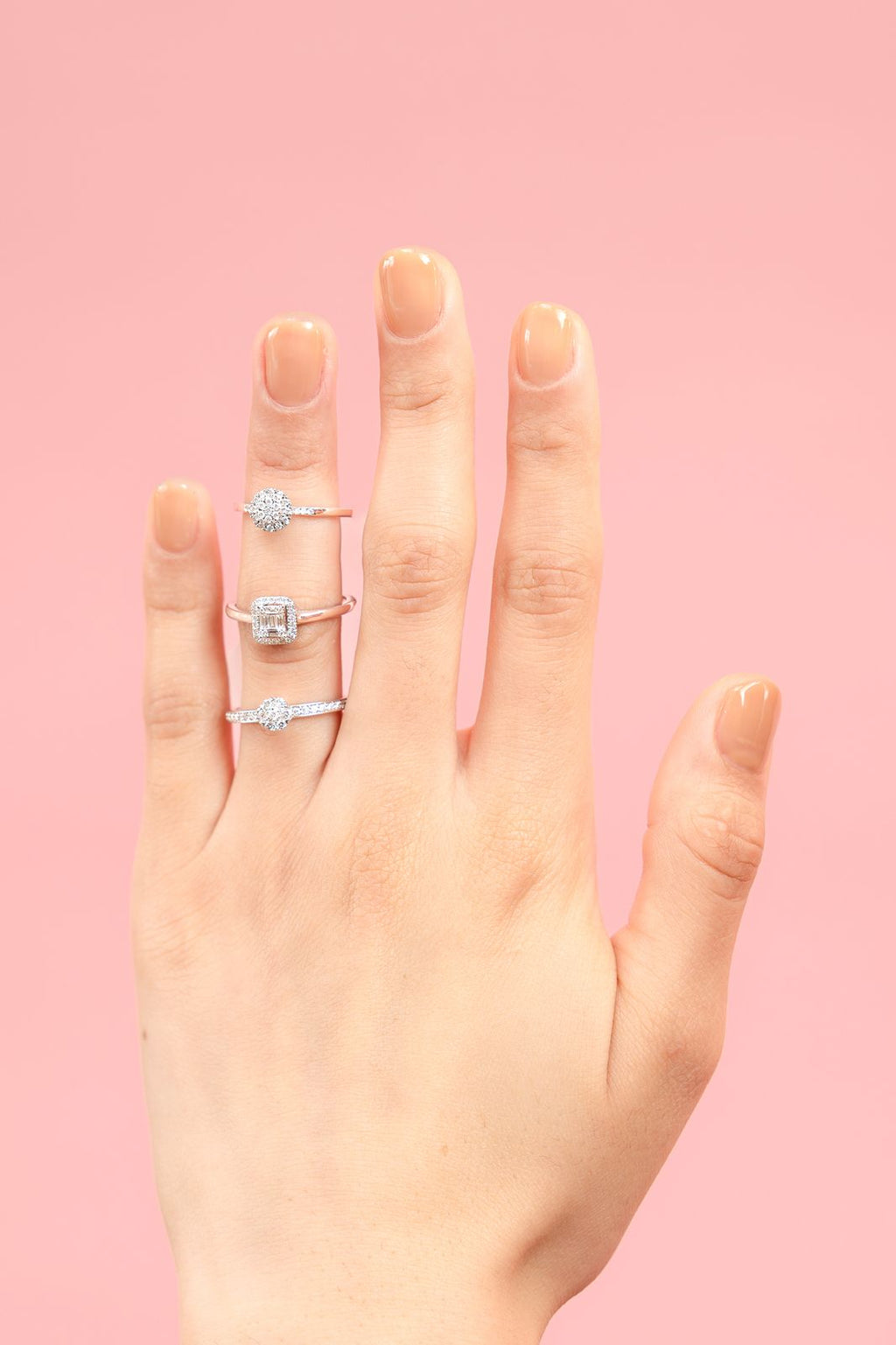 Little Round Bridal Ring