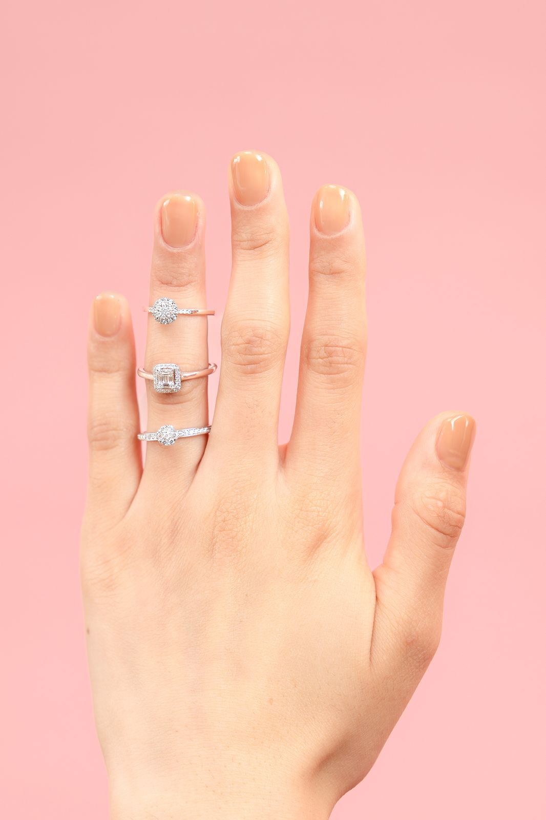 Little Round Bridal Ring