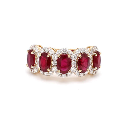 Ruby Oval Ring