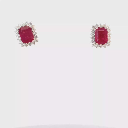 Imperial Ruby Earrings