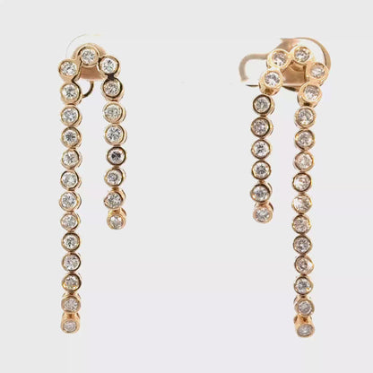 Full bezel Drop Studs