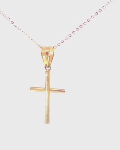 Cross Pendant with necklace