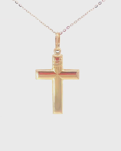 Cross Pendant with necklace