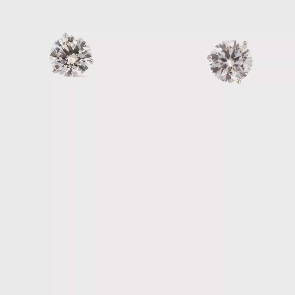 Solitaire Studs 4CT