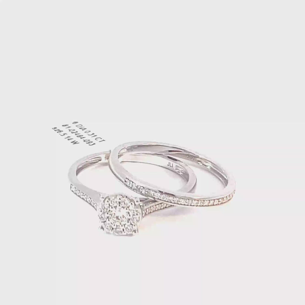 MultiDiamond Round Ring