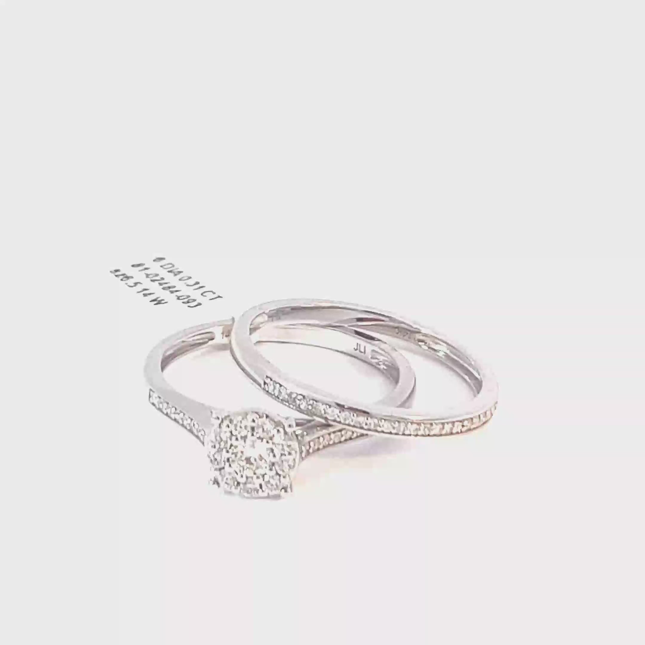 MultiDiamond Round Ring